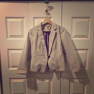 Woman’s LOFT Pinstripe Blazer